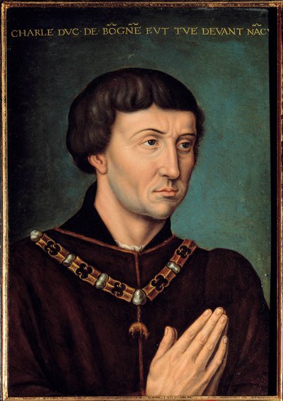 Portrait of Charles the Bold, Duke of Burgundy by French School