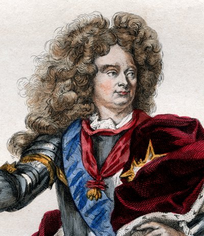 Portrait of Claude Louis Hector de Villars (1653-1734), Marshal of France by French School