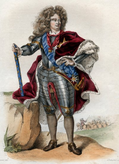 Portrait of Claude Louis Hector de Villars by French School
