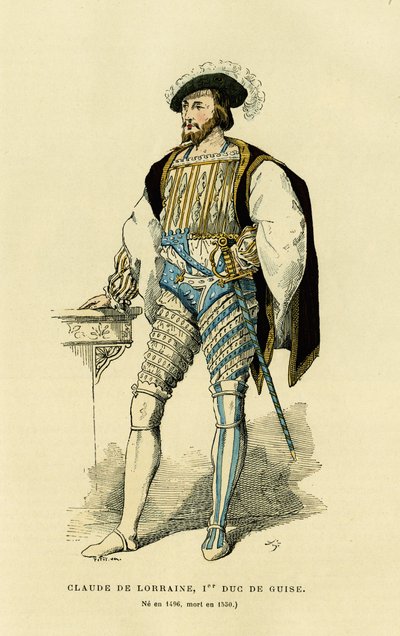 Portrait of Claude de Lorraine (1496-1550), First Duke of Guise by French School