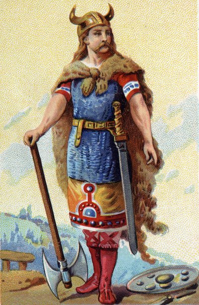 Portrait of Clodion, known as Le Chevelu, King of the Franks by French School