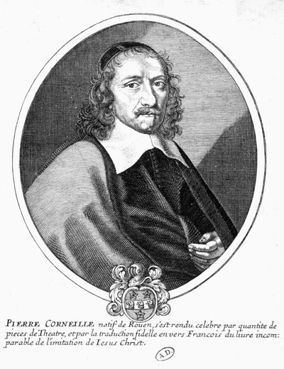 Portrait of Corneille by French School