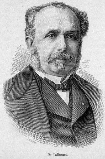 Portrait of De Talhouet - in 