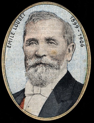 Portrait of Emile Loubet (1836-1929), President of the French Republic by French School