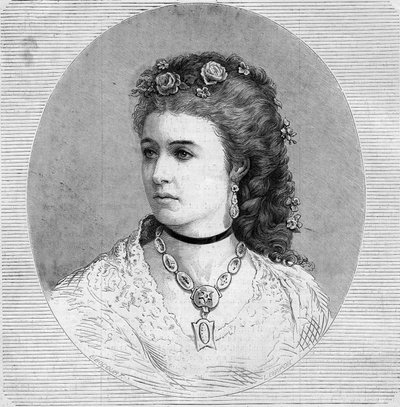 Portrait of Emma Albani by French School
