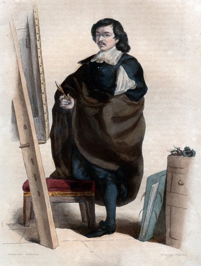 Portrait of Eustache Le Sueur by French School