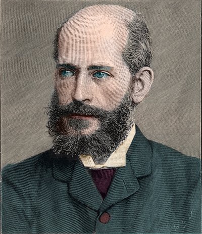Portrait of Ferdinand James Anselm Freiherr von Rothschild by French School