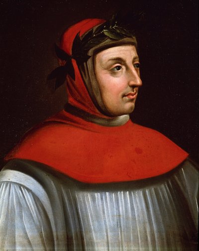 Portrait of Francesco Petrarca, Called Petrarch by French School