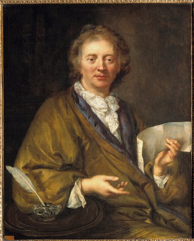Portrait of Francois Couperin, Known as Couperin the Great by French School