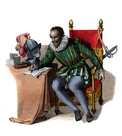 Portrait of Francois de Malherbe by French School