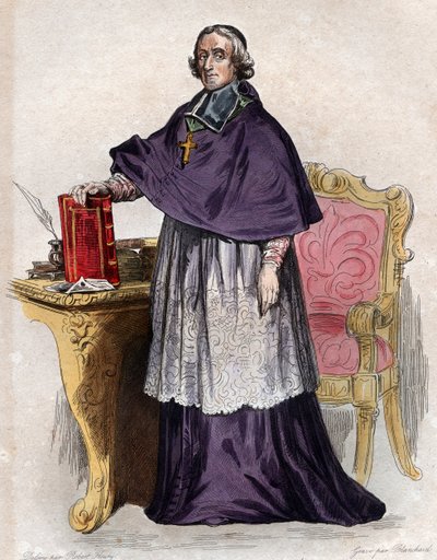Portrait of Francois de Pons de Salignac de La Mothe Fenelon by French School