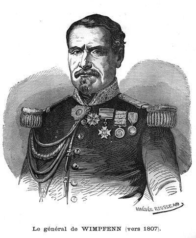 Portrait of Freiherr Emmanuel Felix von Wimpffen by French School
