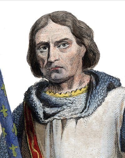 Portrait of Gaucher V de Chastillon (c.1249-1329), Constable of France by French School
