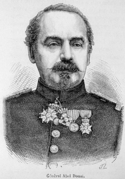 Portrait of General Abel Douai - in 