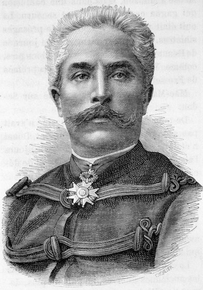 Portrait of General Galiffet - in 