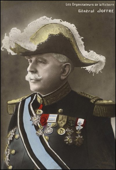 Portrait of General Joseph Joffre (1852-1931) by French School
