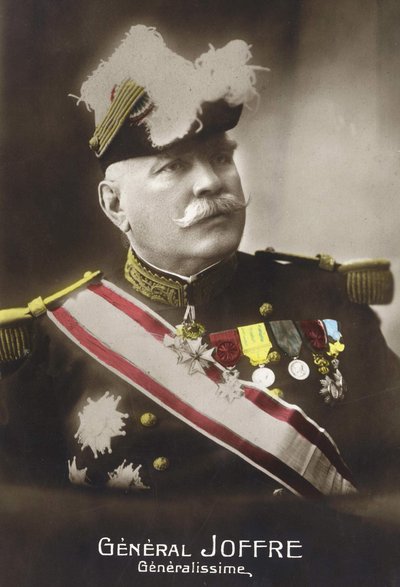 Portrait of General Joseph Joffre (1852-1931) by French School
