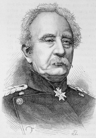 Portrait of General Karl Friedrich Von Steinmetz, Prussian Field Marshal (1796 - 1877) in 