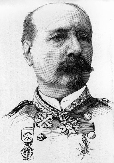 Portrait of General Pelissier who died July 31 by French School