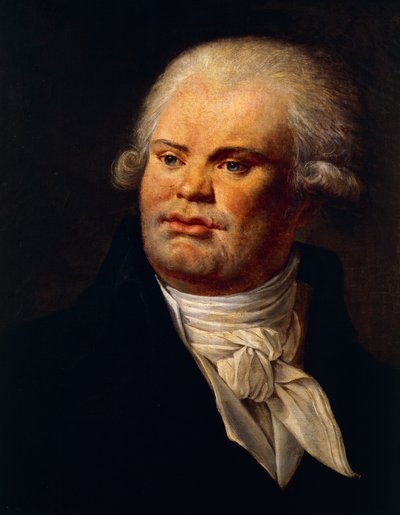 Portrait of Georges Danton by French School