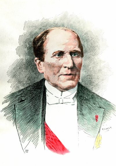Portrait of Georges Eugene Haussmann by French School
