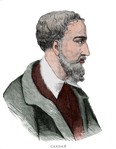 Portrait of Gerolamo Cardano by French School
