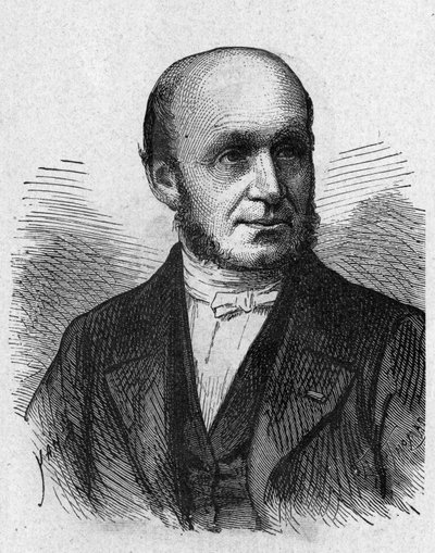 Portrait of Guillaume Benjamin Duchenne de Boulogne - in “Album de la Science; illustrious scientists; Great discoveries” 1896 by French School