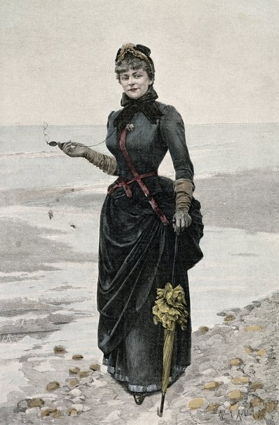 Portrait of Gyp (Sibylle Gabrielle Marie Antoinette Riquetti de Mirabeau, Countess of Martel de Janville) (1849-1932), French writer by French School