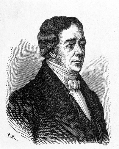 Portrait of Hans Christian Oersted by French School