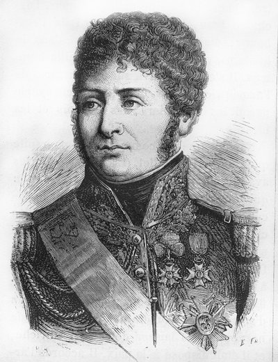 Portrait of Henri Clarke, French general and politician (Duke of Feltre) by French School