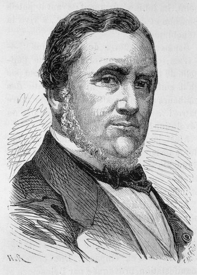 Portrait of Henri Dupuy de Lôme, Engineer of French Maritime Engineering (1777 - 1885), Builder of the 1st French Battleship 