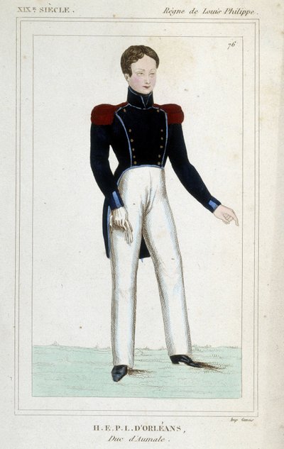 Portrait of Henri Eugene Philippe Louis d