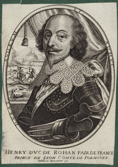 Portrait of Henri de Rohan, Duke of Rohan by French School