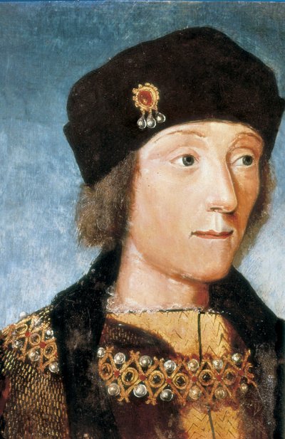 Portrait of Henry VII King of England by French School