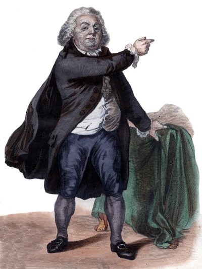 Portrait of Honore Gabriel Riqueti, comte de Mirabeau by French School
