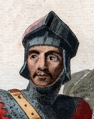 Portrait of Hugues I Capet, King of France by French School