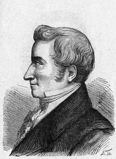 Portrait of J. M. Delpech - in 