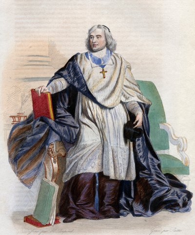 Portrait of Jacques Benigne Bossuet by French School
