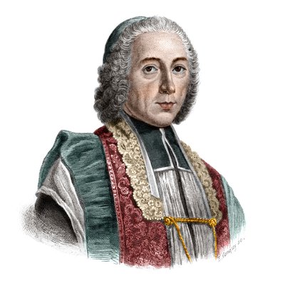 Portrait of Jacques Denis Cochin, founder of the Hopital Saint-Jacques by French School