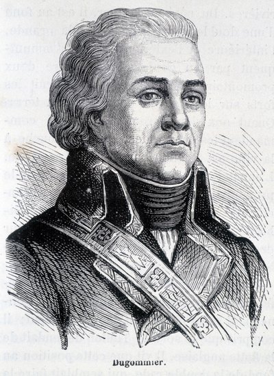 Portrait of Jacques François Coquille dit Dugommier, French general (1738 -1794) - in 