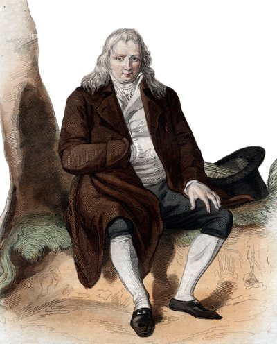 Portrait of Jacques Henri Bernardin de Saint Pierre (1737-1814), French writer and botanist by French School