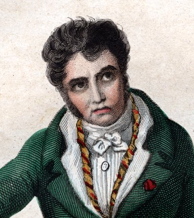 Portrait of Jacques Louis David (1748-1825), French painter by French School