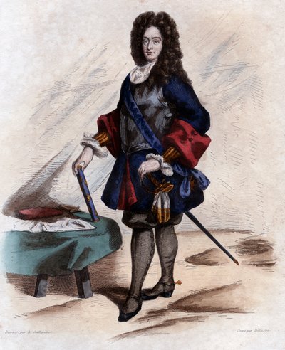 Portrait of James FitzJames, 1st Duke of Berwick, French military leader by French School
