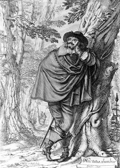 Portrait of James Howel, by Abraham Bosse et Claude Mellan, 1641 by French School