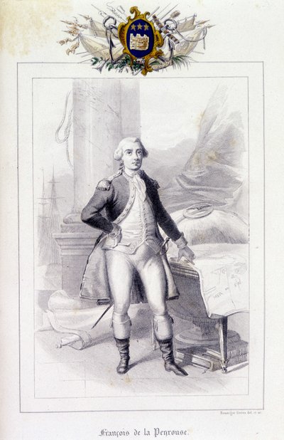 Portrait of Jean-Francois Galaup, Comte de La Perouse (Jean Francois Laperouse) by French School