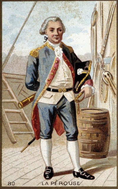 Portrait of Jean-François Galaup, Count of La Pérouse by French School