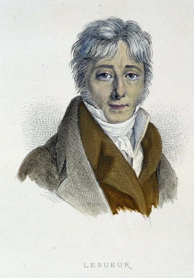 Portrait of Jean-François Lesueur by French School