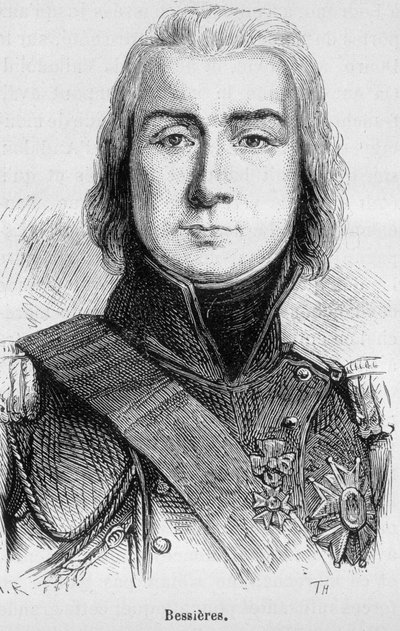 Portrait of Jean-Baptiste Bessières, Duke of Istria, Marshal of France (1768 - 1813), killed on the eve of the Battle of Lützen - in 