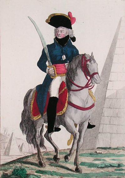 Portrait of Jean Baptiste Kleber at the Pyramids by French School