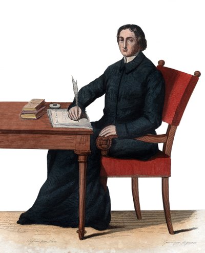 Portrait of Jean Baptiste Massillon, Bishop of Clermont by French School